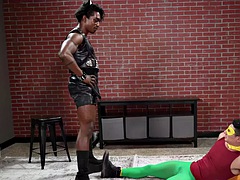 素人, アナル, 黒人, フェラチオ, ブーツ, 黒人, フェティッシュ, ゲイ