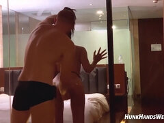 Arabisch, Fett, Hotel, Japanische massage, Öl, Schreiend, Dürr, Weibliche ejakulation