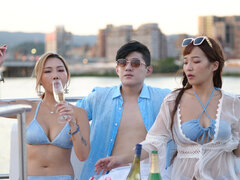 Asiatisch, Tussi, Blondine, Hd
