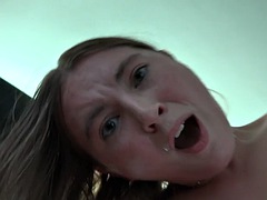 Amateur, Mamada, Coche, Corrida, Novia, Sexo duro, Pov, Chupando