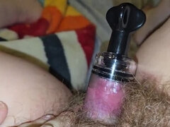 Fat Hairy Pussy Pumping & Intense Orgasm - KhylinCate