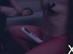 Поза 69, Бондаж, Чешки, Доминирование, Две девушки, Лизание, Киски, Втроем