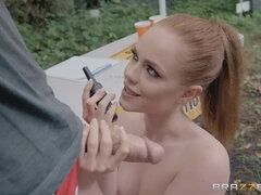 Alluring teen beauty Ella Hughes hot xxx scene