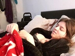 Morena, Europeo, Casero, Pezones, Pequeña, Solo, Adolescente, Tetas