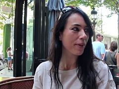In den arsch, Blasen, Braunhaarige, Doppelpenetration, Französisch, Gruppensex, Gruppe, Hardcore