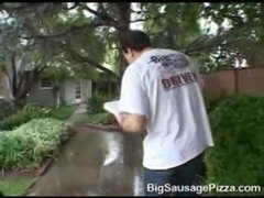 Shy Love Fucks Pizza Delivery Guy