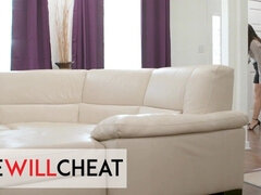 Anaal, Kont, Grote lul, Bruinharig, Bedriegen, Hd, Kut duiken, Vrouw