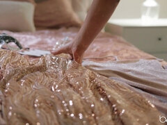 Amerikanisch, Schwarz, Blasen, Absätze, Latina, Natürlichen titten, Piercing, Muschi