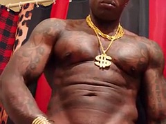 Big black hairy cock loves Hallelujah Johnson the king