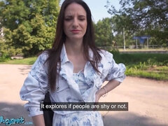 Public agent - beautiful day for porno outdoors Pov Blowjob swift hard fuck with czech stunner dragon fruit