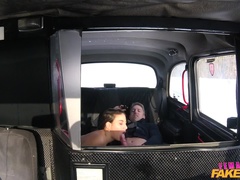 Female Fake Taxi (FakeHub): Sexy Driver Fucks Fare to Get Even