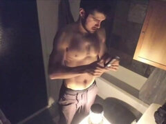Brunette brune, Tir de sperme, Queue, Homosexuelle, Fait maison, Masturbation, Pénis, Solo