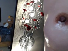 Amateur, Asiatique, Gros seins, Coréenne, Huilée, Solo, Adolescente, Webcam