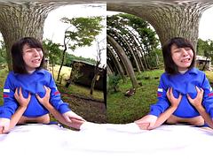 3d, アジア人, フェラチオ, 日本人, アウトドア, ハメ撮り, 現実