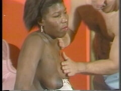 Amerikanisch, Schwarz, Behaart, Handjob, Mutti, Nippel, Schwanger, Muschi