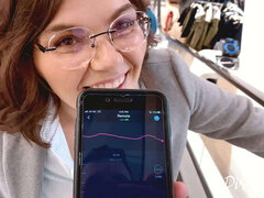 Sarah Sota Public Blowjob in Mall Changing Room - Cum Swallow & Outdoor Cumshot