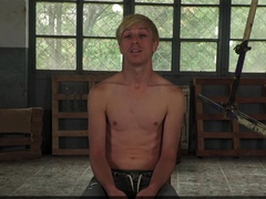 Master Nip Clamps And Wanks Up His Sub
