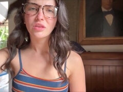 Stepdad Alex Adams uses stepdaughter Jane Wilde's booty for some naughty anal therapy