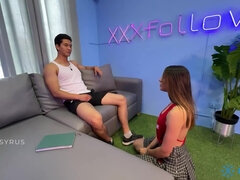 I Wanted Help With My Homework And Ended Up Bouncing On His Huge Dick Ft. Cristian Tanner