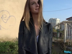 Blowjob, Cumshot, Gagging, Hardcore, Outdoor, Public