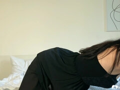 I love spreading myself while on camera