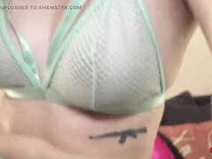 Amateur, Estilo perrito, Europeo, Rostro sentado, Lencería, Pequeña, Flaco, Adolescente