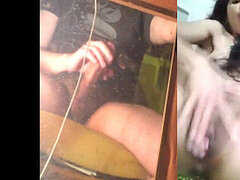 Men masturbating, vingeren, dump