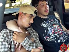 Huge Cum Shot Public Sucking Caught! Hung Papi