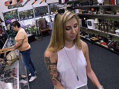 Amateur, Big cock, Blonde, Blowjob, Office, Reality