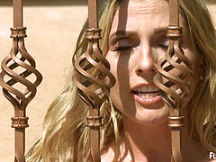 Минет, Семяизвержение, Сперма на лице, На природе