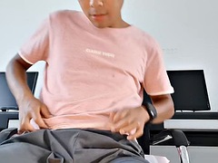 China boy cum masturbation cute teen college media room