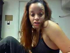 Amateur, Noire, Sucer une bite, Noir ébène, Allumeuse, Webcam