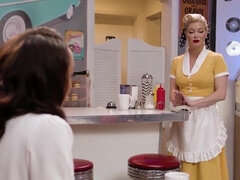 Arsch, Grosse titten, Schwarz, Schwarz, Fingern, Muschi, Rau, Vintage