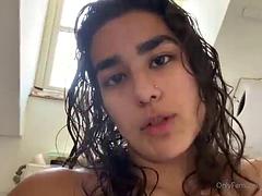 Aziatisch, Lieveling, Grote kont, Bruinharig, Latijnse vrouw, Masturbatie, Douche, Alleen