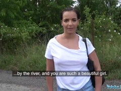 Amateur, Big cock, Big tits, Czech, Monster, Public, Screaming, Shaved