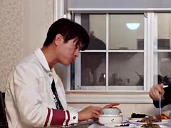 Leie, In den arsch, Asiatisch, Blasen, Koreanisch