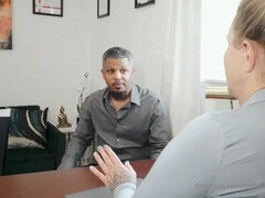 デカチン, デカパイ, 巨乳な, イく瞬間, 異人種間, 淫乱熟女, 三人, オッパイの