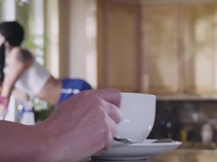 69 negenenzestig, Grote kont, Fetisj, Keuken, Moeder die ik wil neuken, Klein, String, Nat