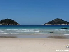 ビーチ, デカ尻, デカチン, デカパイ, チン, 乱交, ラティーナ, 淫乱熟女