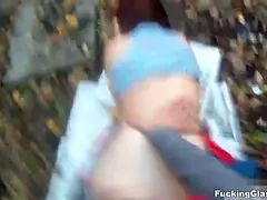 Enthousiasteling, Pijpbeurt, Jonge meid, Sperma shot, Hondjeshouding, Brillen, Hd, Tiener