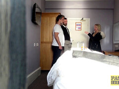 緊縛, イギリス人, 服従, 淫乱熟女, 現実