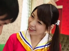 Asiático, Mamada, Fetiche, Pajear, Japonés, Trio