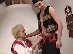 Amateur, Peludo, Húngaro, Maduro, Mamá