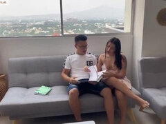 Fucking my best friend's stepmother: Amateur Latina with a huge ass