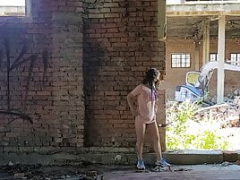 For the greatest part caught showing off naked in an industrial zone