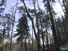 素人, ブロンド, フェラチオ, カワイイ, 顔射, アウトドア