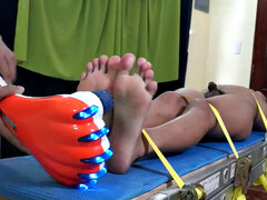 Asiatique, Bondage, Pieds, Fétiche