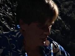 Americano, Anal, Chica, Rubia, Corridas faciales, Sexo duro, Al aire libre, Estrella porno