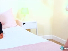 Enthousiasteling, Grote kont, Blond, Rondborstig, Lul, Dik, Slet, Tieten likken