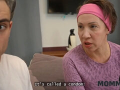 Mommy4k. her mommy's going kinky about sex